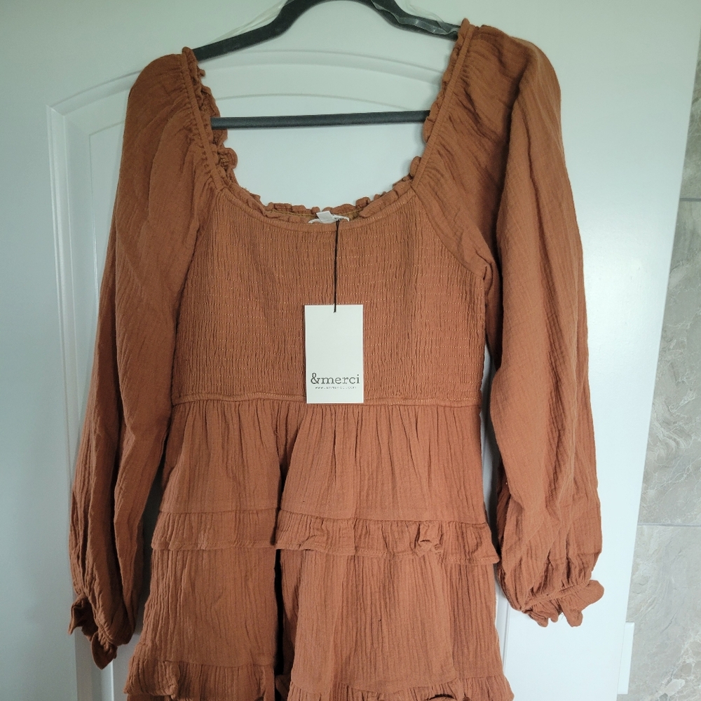 NWT Smocked Dress for Fall
